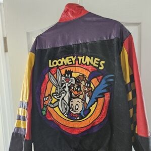 Looney Tunes Colorful Bomber Jacket